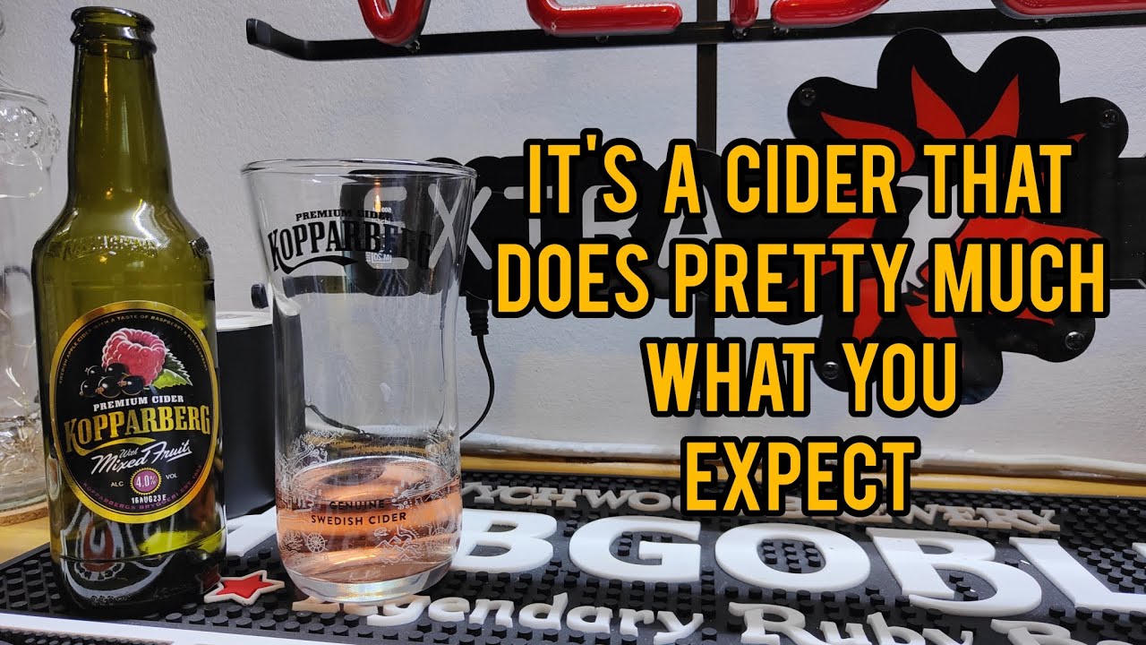 Kopparberg mixed fruit cider 4% - Kopparberg - review No. 1268