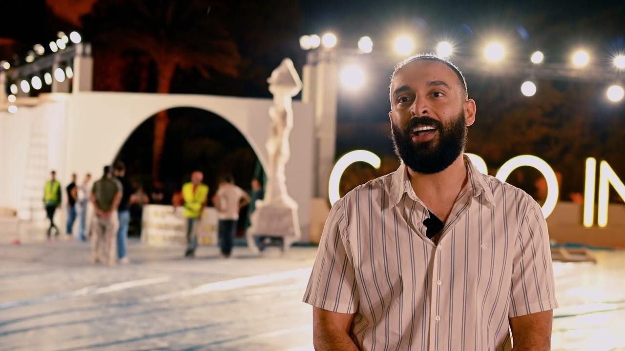 المؤسس والرئيس التنفيذي لشركة موستيك : كواليس تنفيذ ديكورات مهرجان القاهرة السينمائي 🎥✨