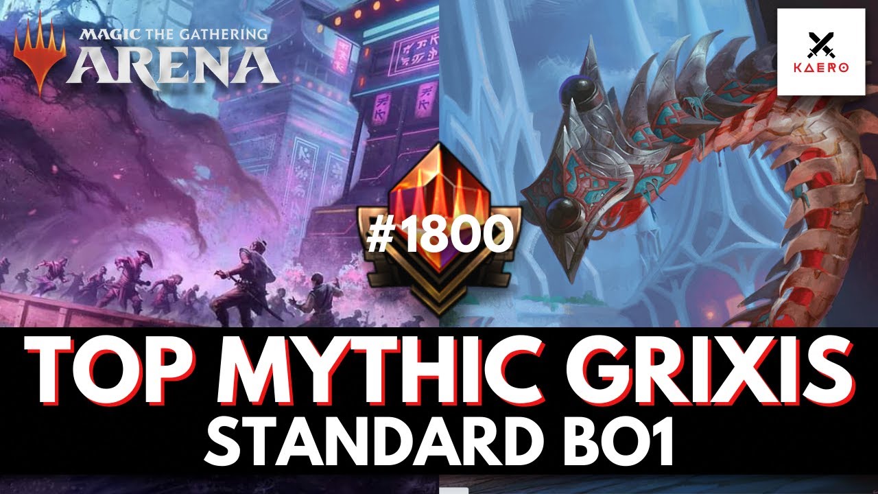💧 💀 🔥 [TOP 1800 MYTHIC] Grixis Midrange Gameplay [MTG Arena Standard] Ranked Brothers War