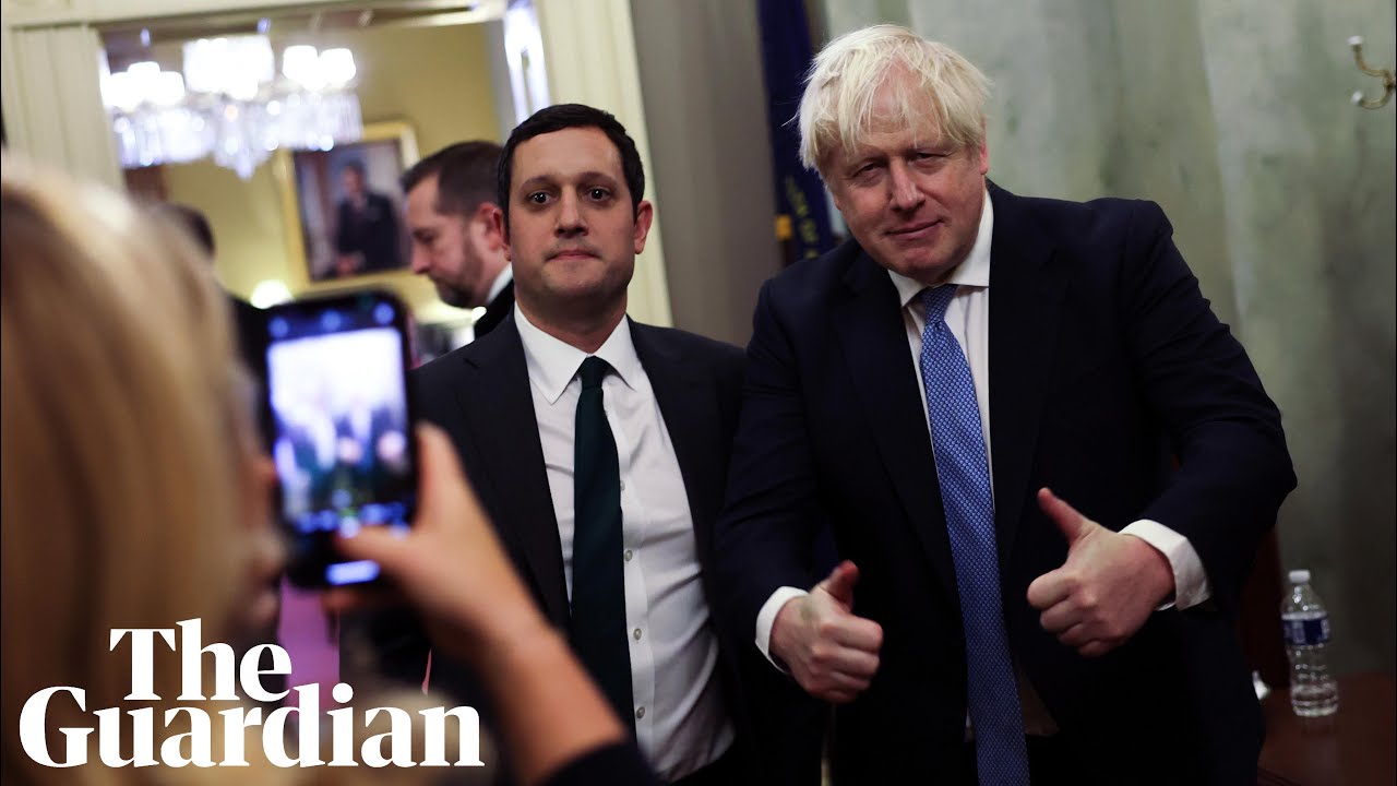 Boris Johnson discusses Ukraine support in Washington DC – watch live