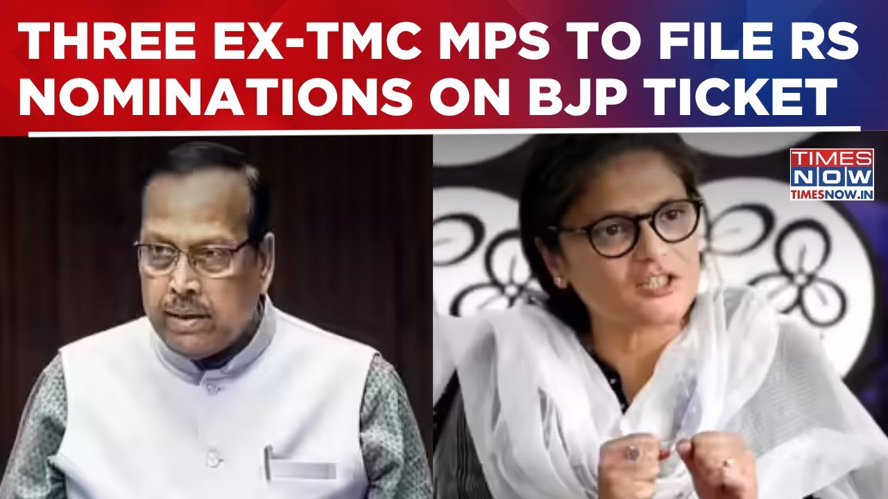 Ex-TMC MPs Sukhendu Shekhar Ray, Sushmita Dev & Prakash Barik To File RS Nominations On BJP Ticket