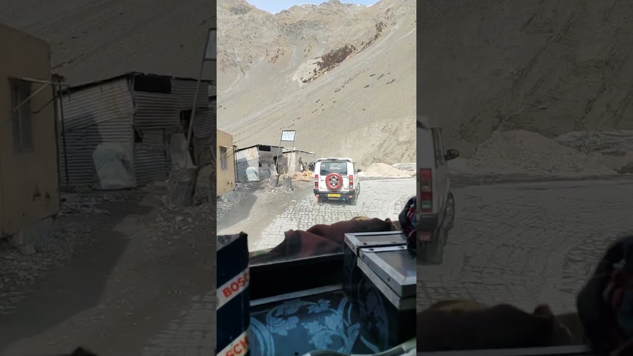 Sonamargh to meenamargh drass zojila road 