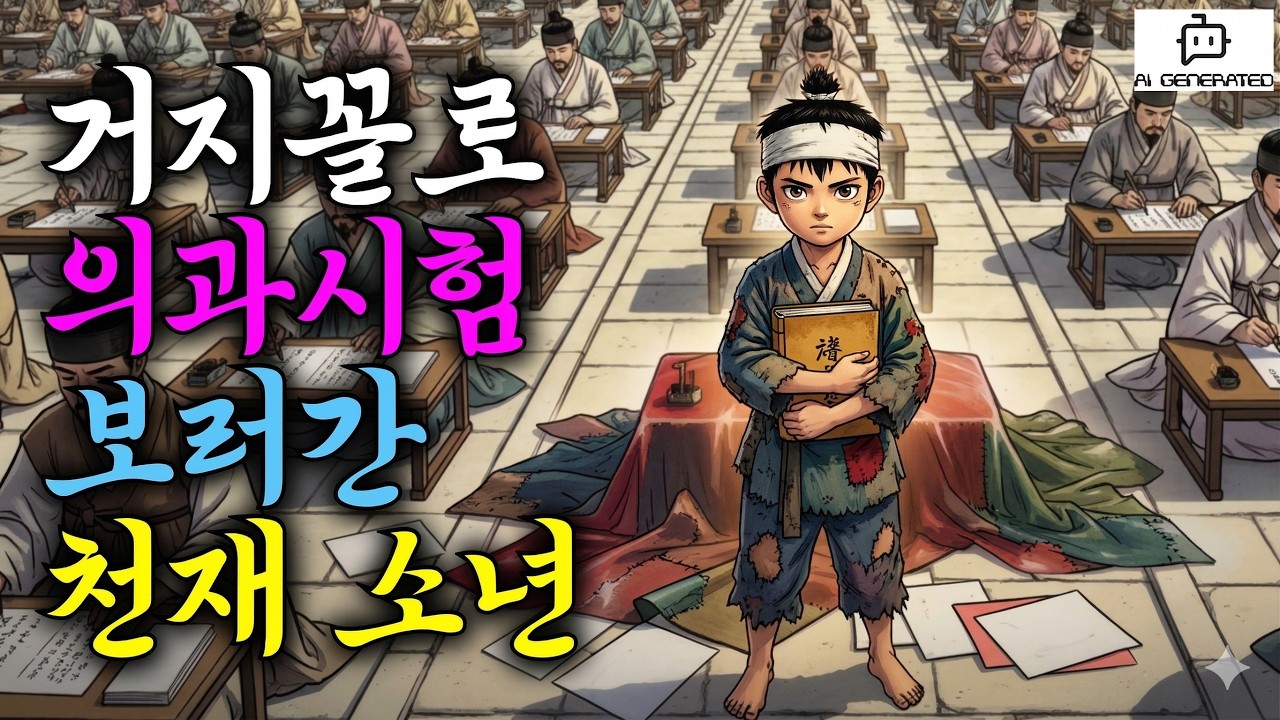 거지꼴로 의과시험 보러간 천재 소년 | 전설 | 야담 | 설화 | 옛날이야기 | 민담