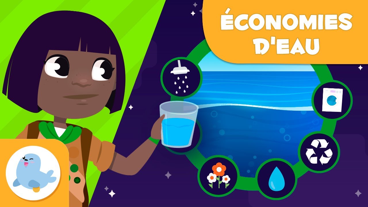 Conseils pour &eacute;conomiser l&rsquo;eau - Sauvons la plan&egrave;te - Environnement pour les enfants