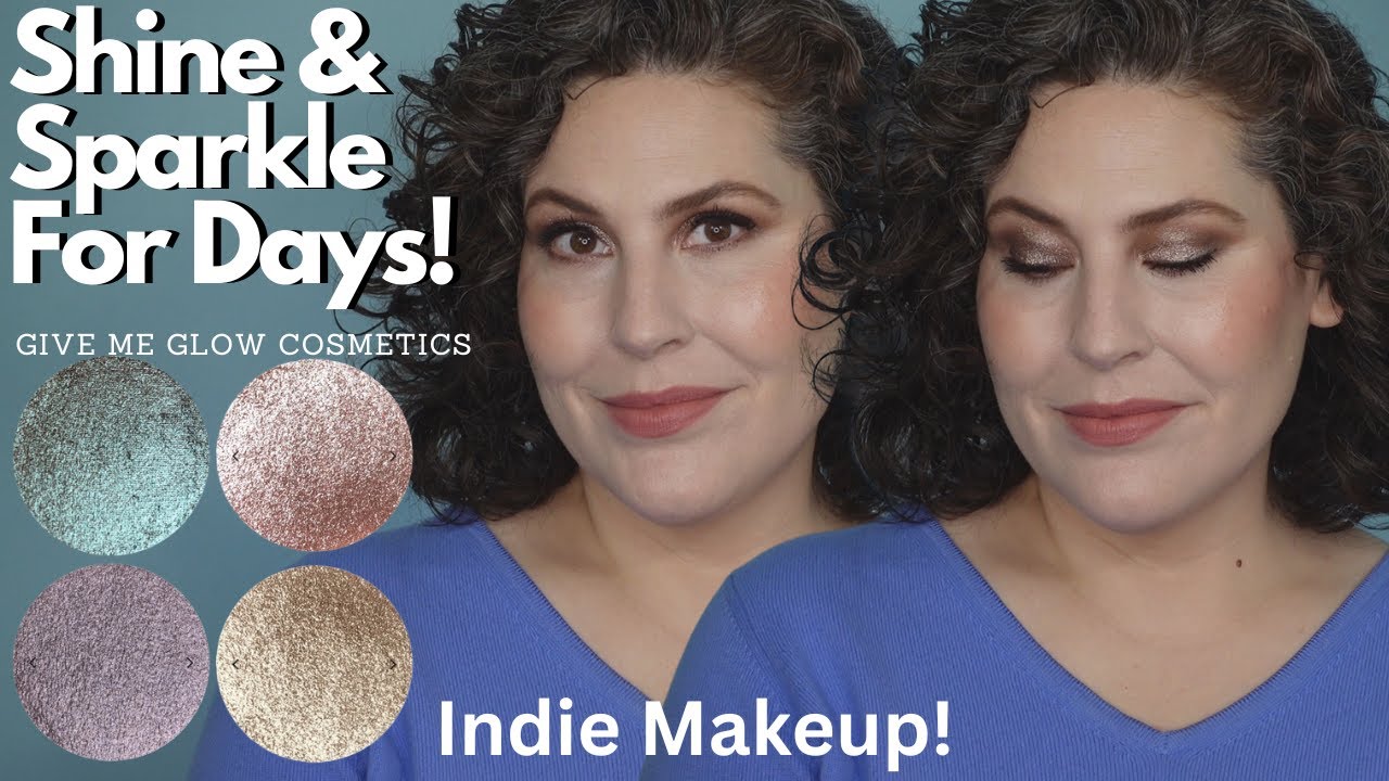 Shine and Sparkle for Days! Give Me Glow Eyeshadow Singles - Indie Makeup
