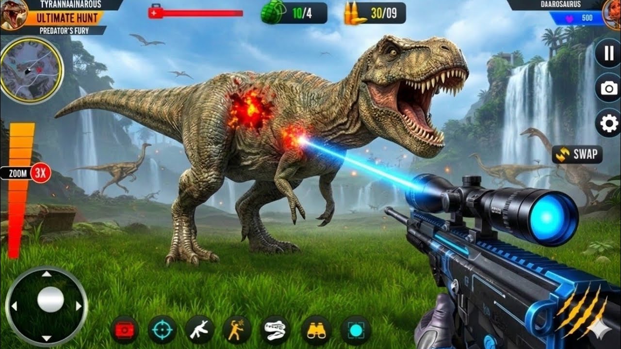 Wild Animal Hunter 3D: Epic Dinosaur Hunting Adventure 🦖🥸|New 2026 Update Gameplay #95