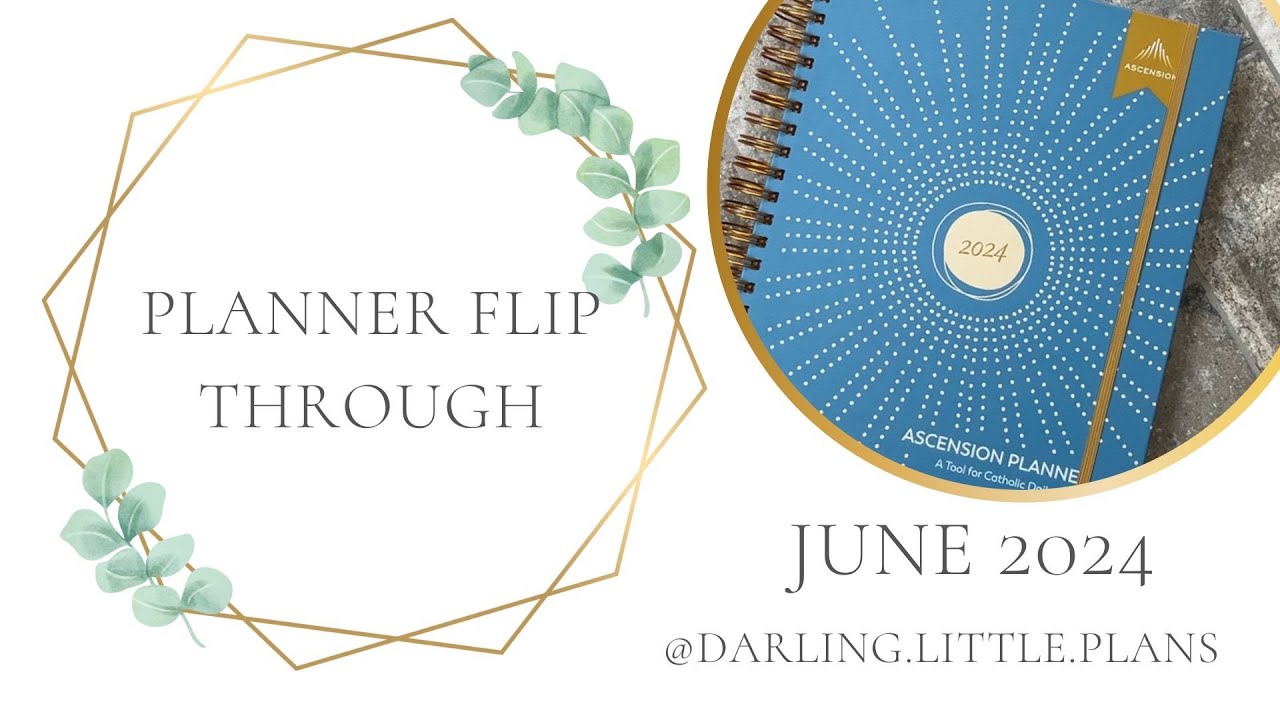 Ascension Catholic Planner | Flip Through