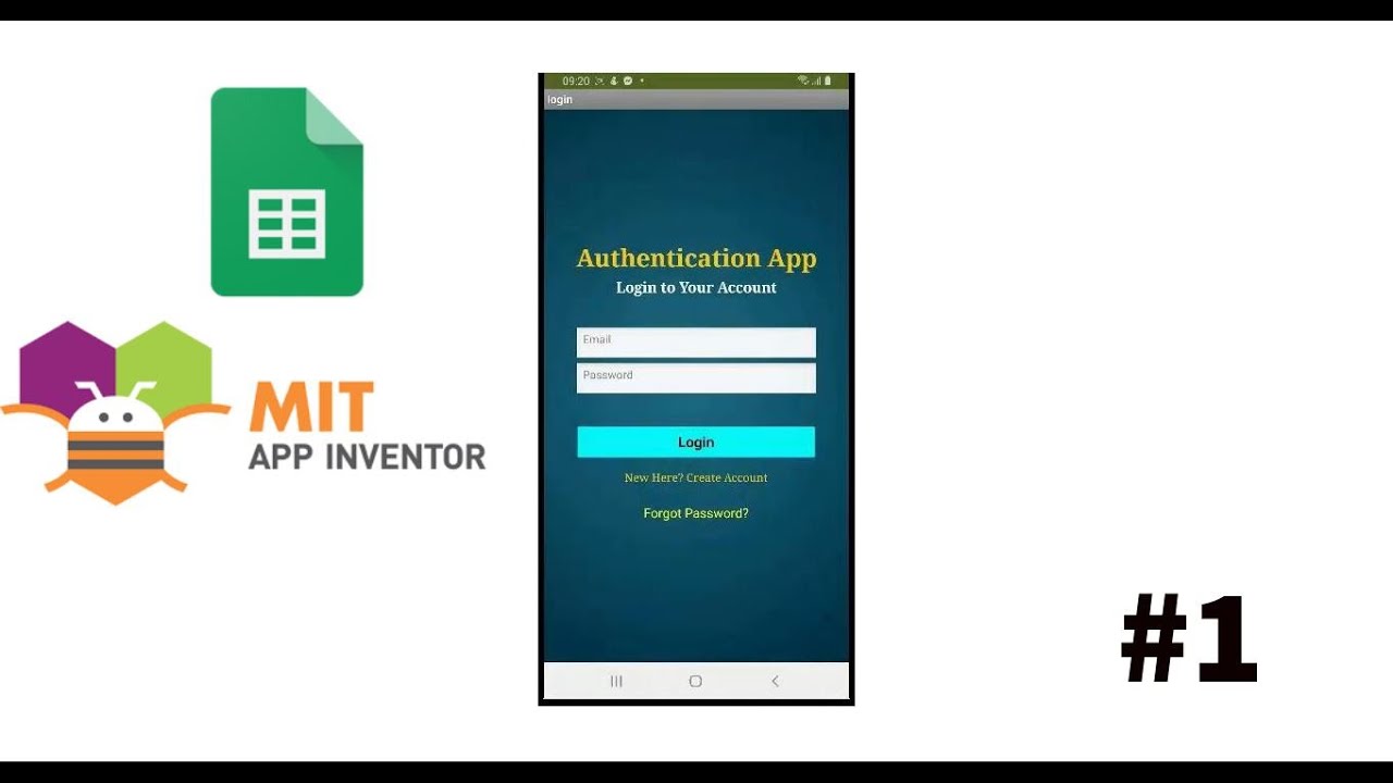 Приложение для аутентификации для Android | Разработчик приложения и Google Таблицы