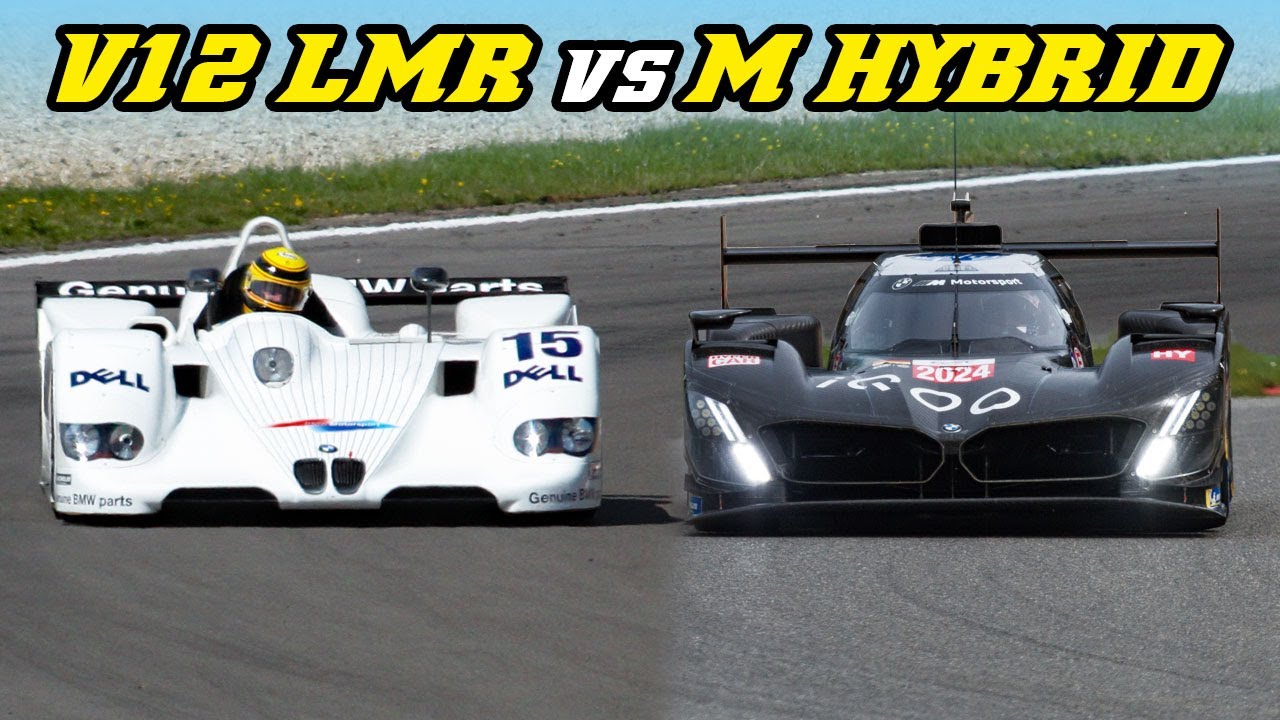 Oldschool vs Newschool | BMW V12 LMR vs BMW M Hybrid LMH | Sound comparison