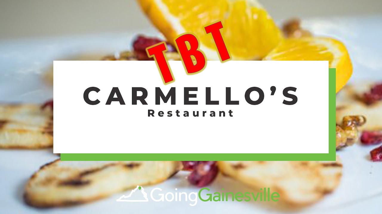 We're Going Gainesville, and We're Going (back) to Carmello's!