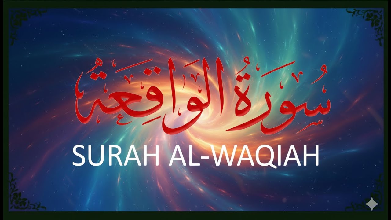 Surah e Waqia beautiful Recitation
