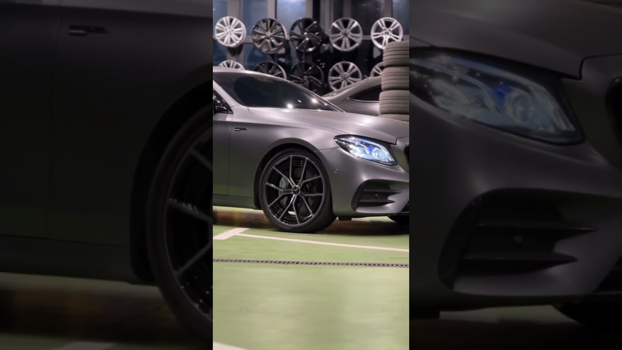 Mercedes E43 AMG forged wheels size 20 