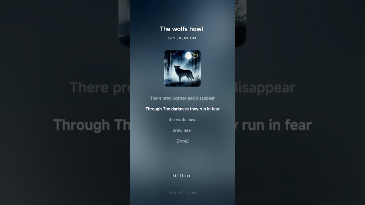 The wolf’s howl Dark country 
