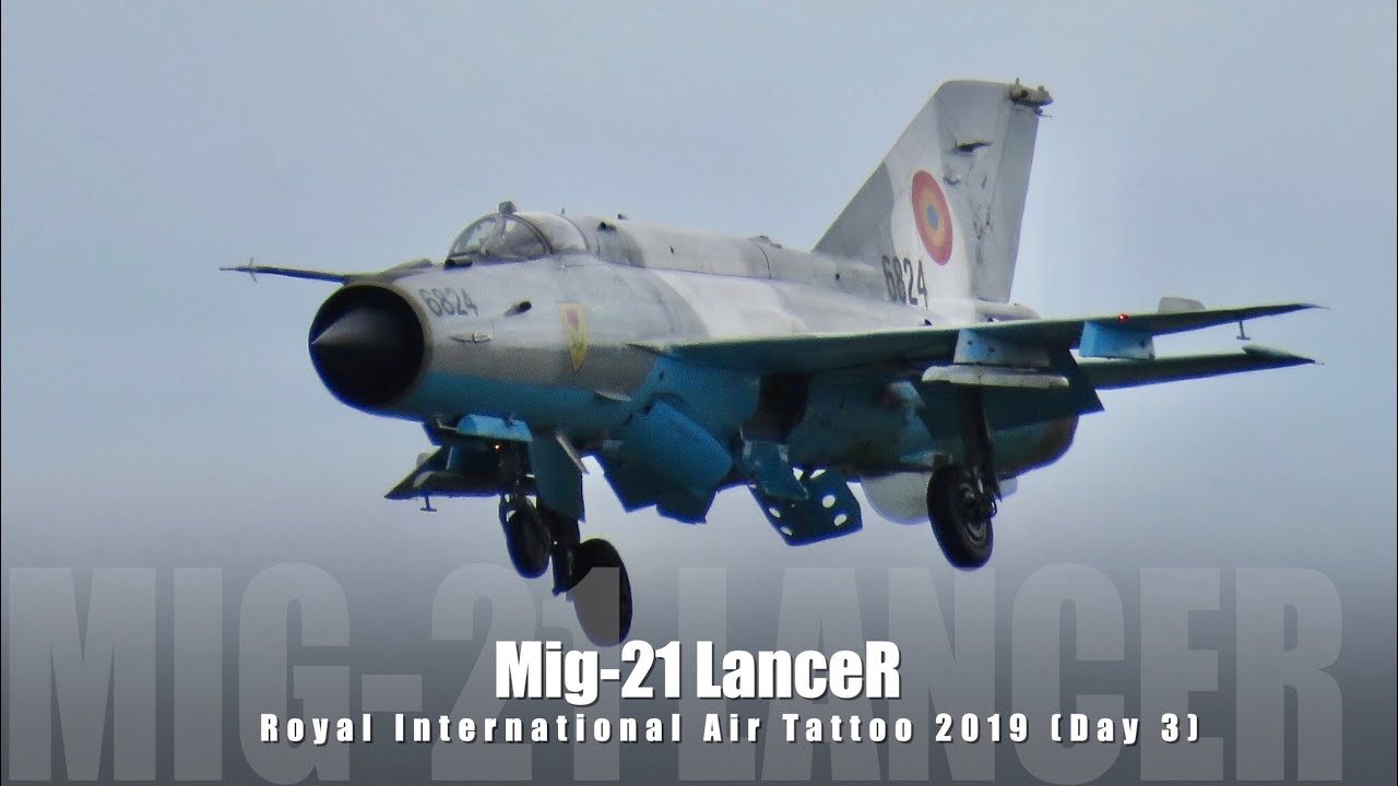 Mig-21 LanceR + Walkaround и вид из кабины - Royal International Air Tattoo (RIAT) 2019 (День 3)