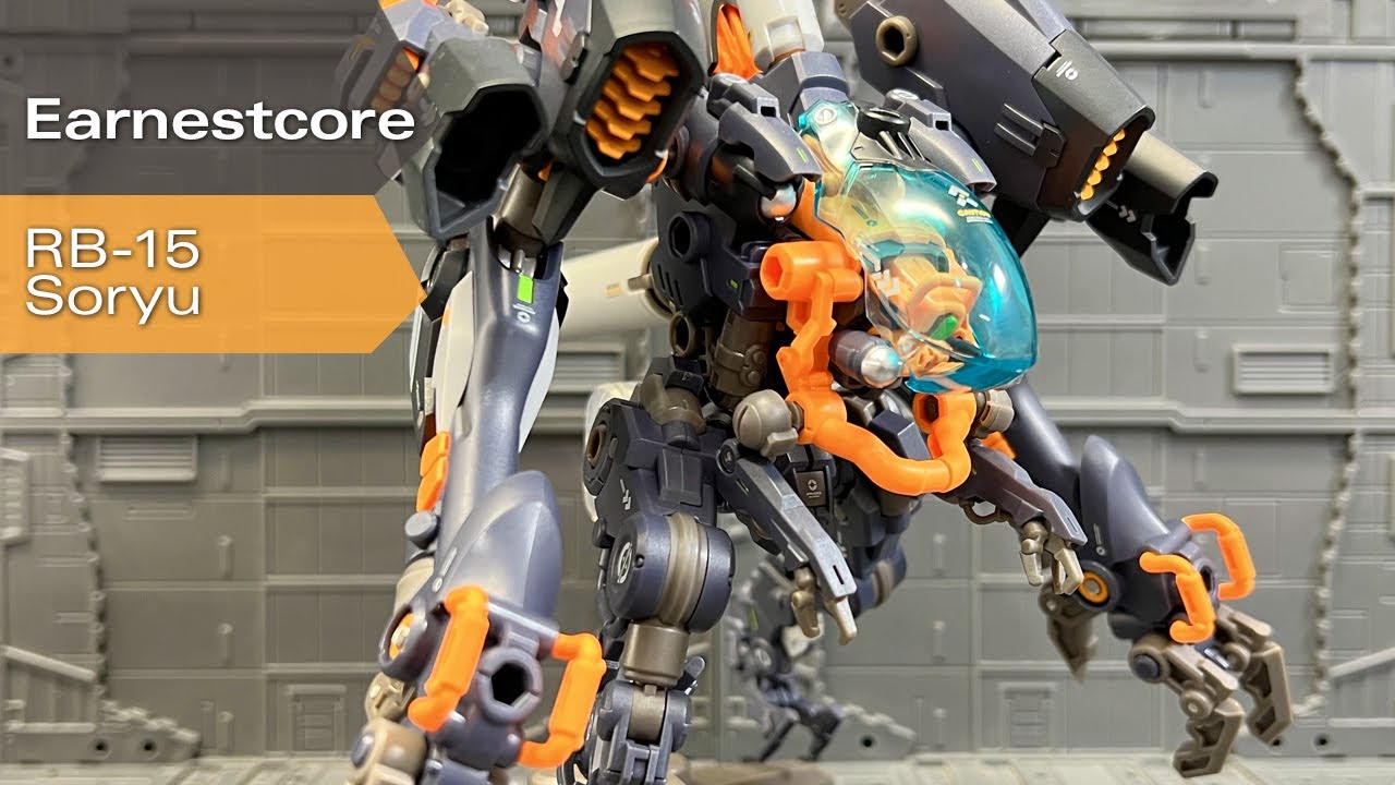 Earnestcore Craft Robot Build RB-15 Soryu