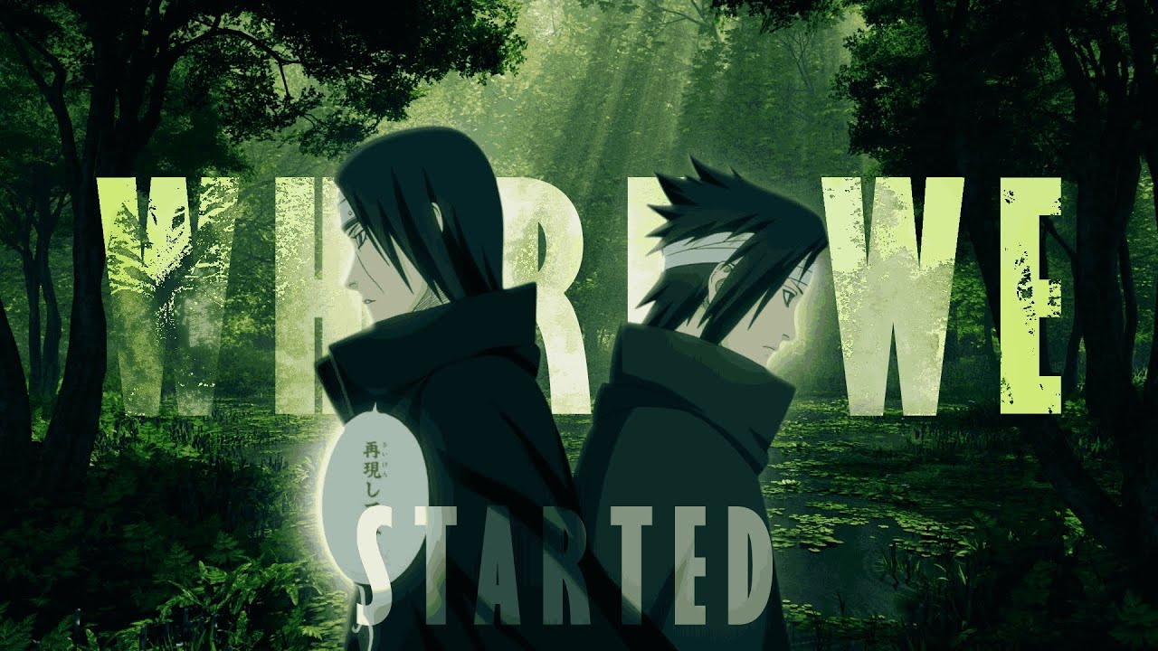 sasuke vs itachi (scrap edit)