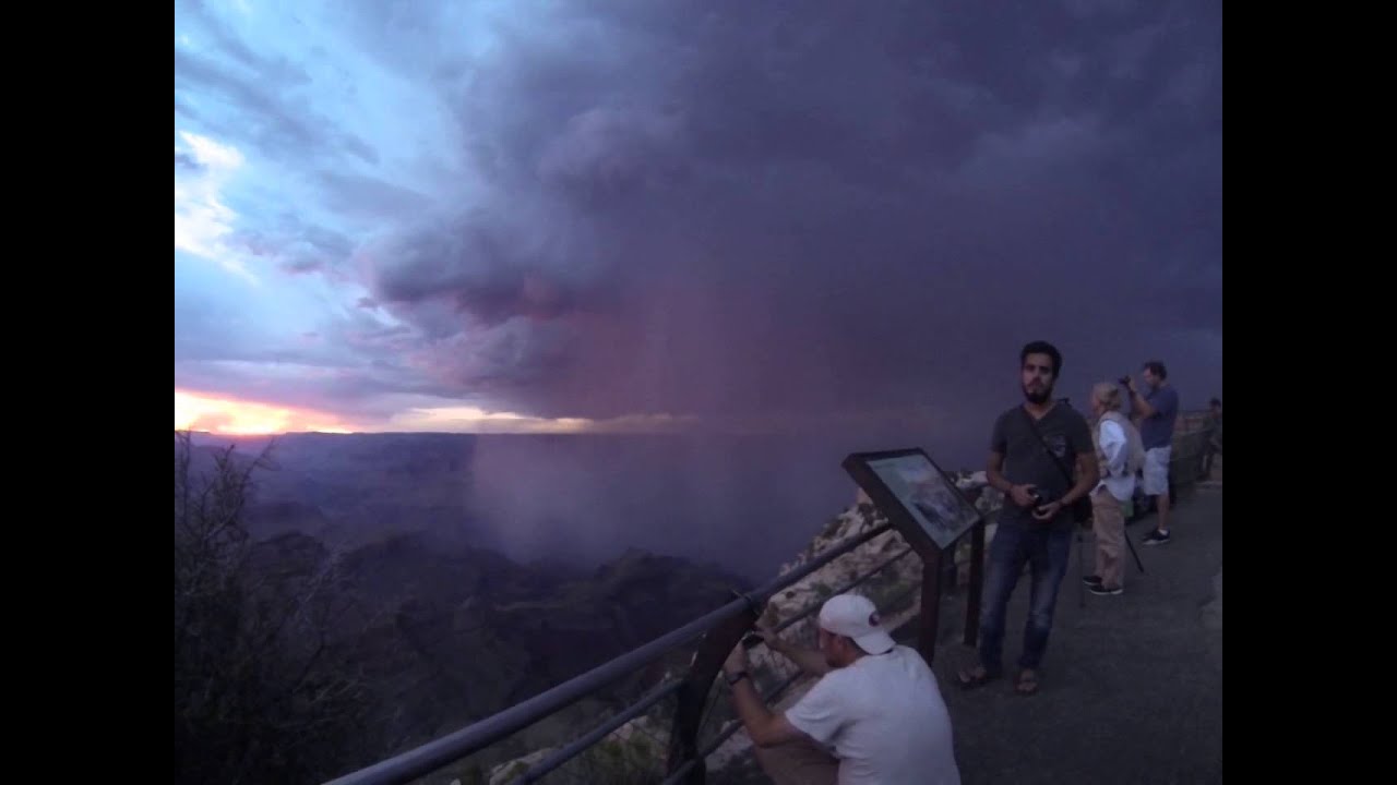 Grand Canyon Lightning Strike 7/2/15