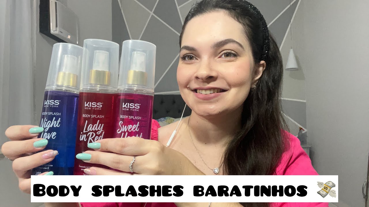 RESENHA BODY SPLASH KISS NEW YORK 💛💖❤️💙