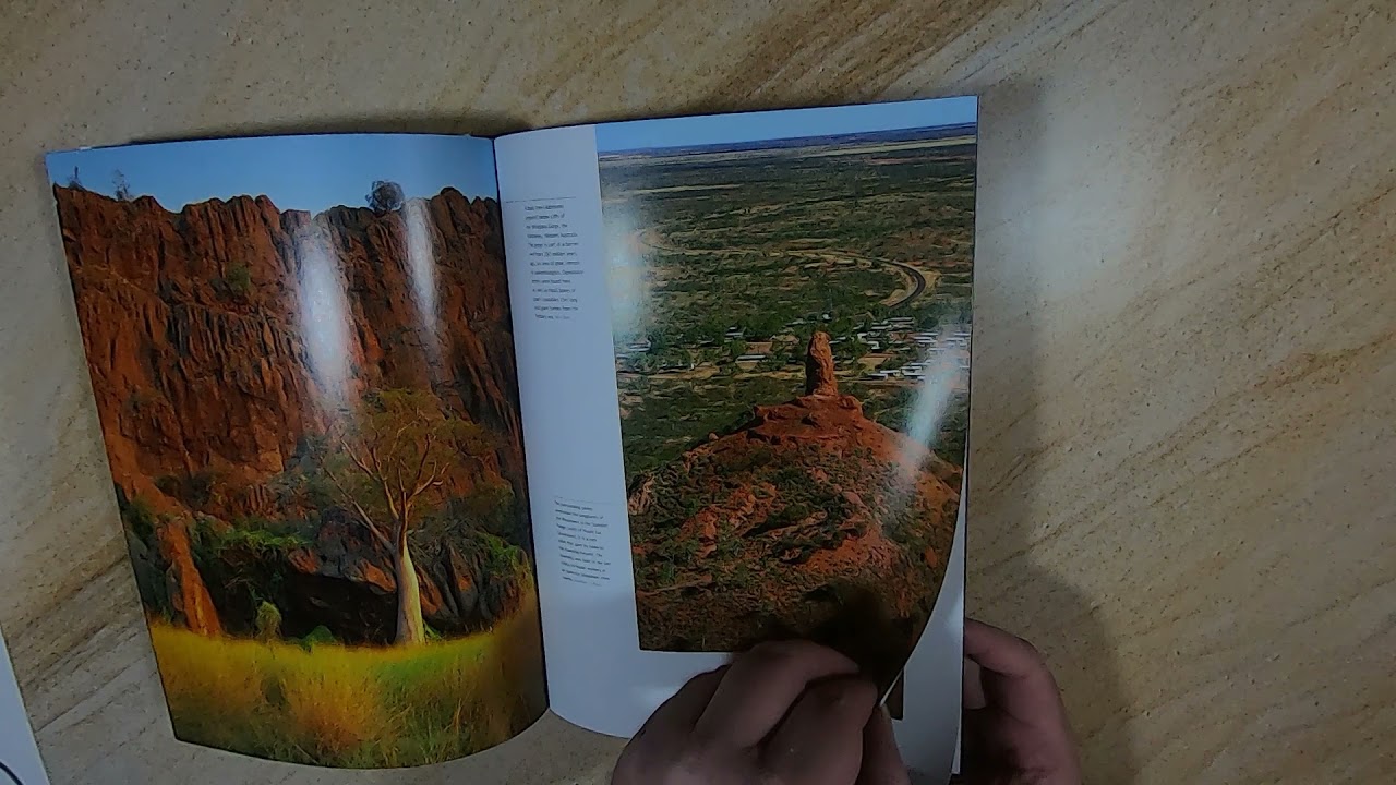 Book flip through ASMR | The Best of Australia