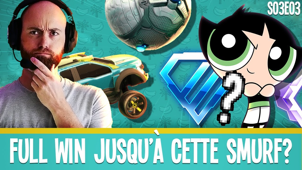 1vs1 Mes meilleurs MOVES Rocket League, jusqu'&agrave; tomber sur UNE SMURF (Road to Champ S03E03)