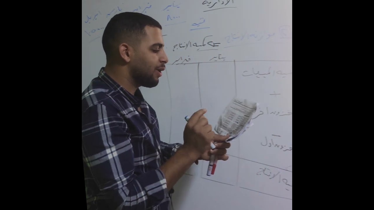 المحاسبه الاداريه |(جزء الموازنات 1) الفرقه الرابعه كليه التجاره مع #فارس_العربي