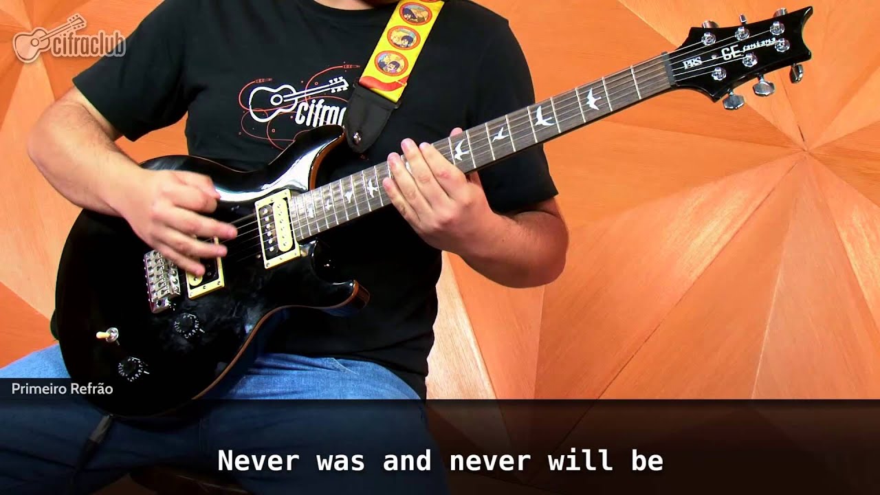Everybody's Fool - Evanescence (aula de guitarra)