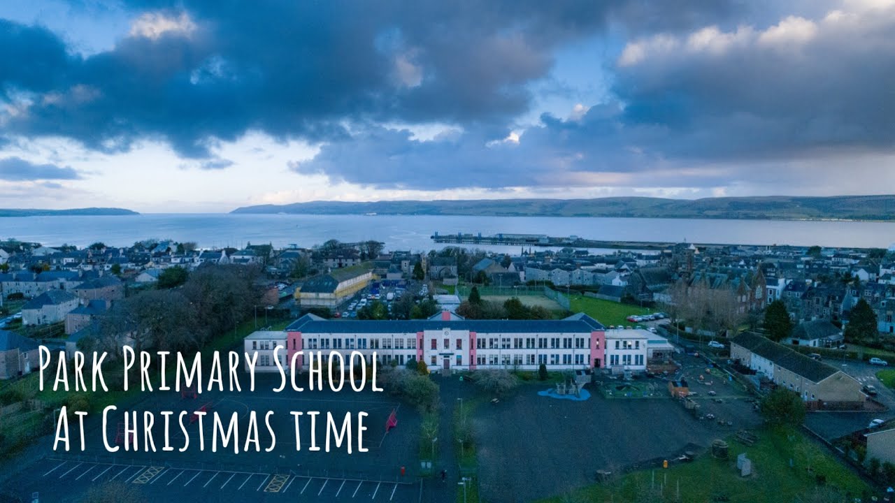 Park Primary School in Stranraer at Christmas time
