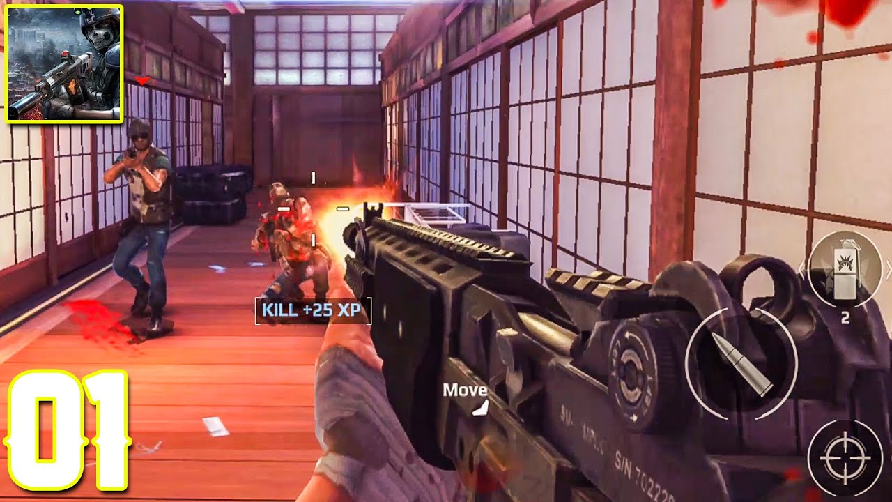 Modern Combat 5 Mobile FPS - Gameplay Walkthrough Part 1 ( Android / iOS ) CAMPAIGN!