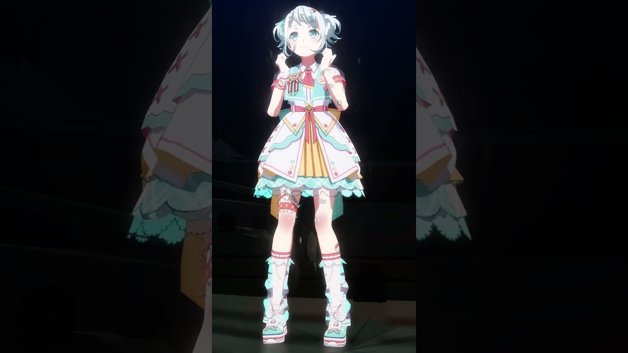 BanGDream! shader in MMD commission (Eve Wakamiya) edition #rhythmgame #videogame #mmd