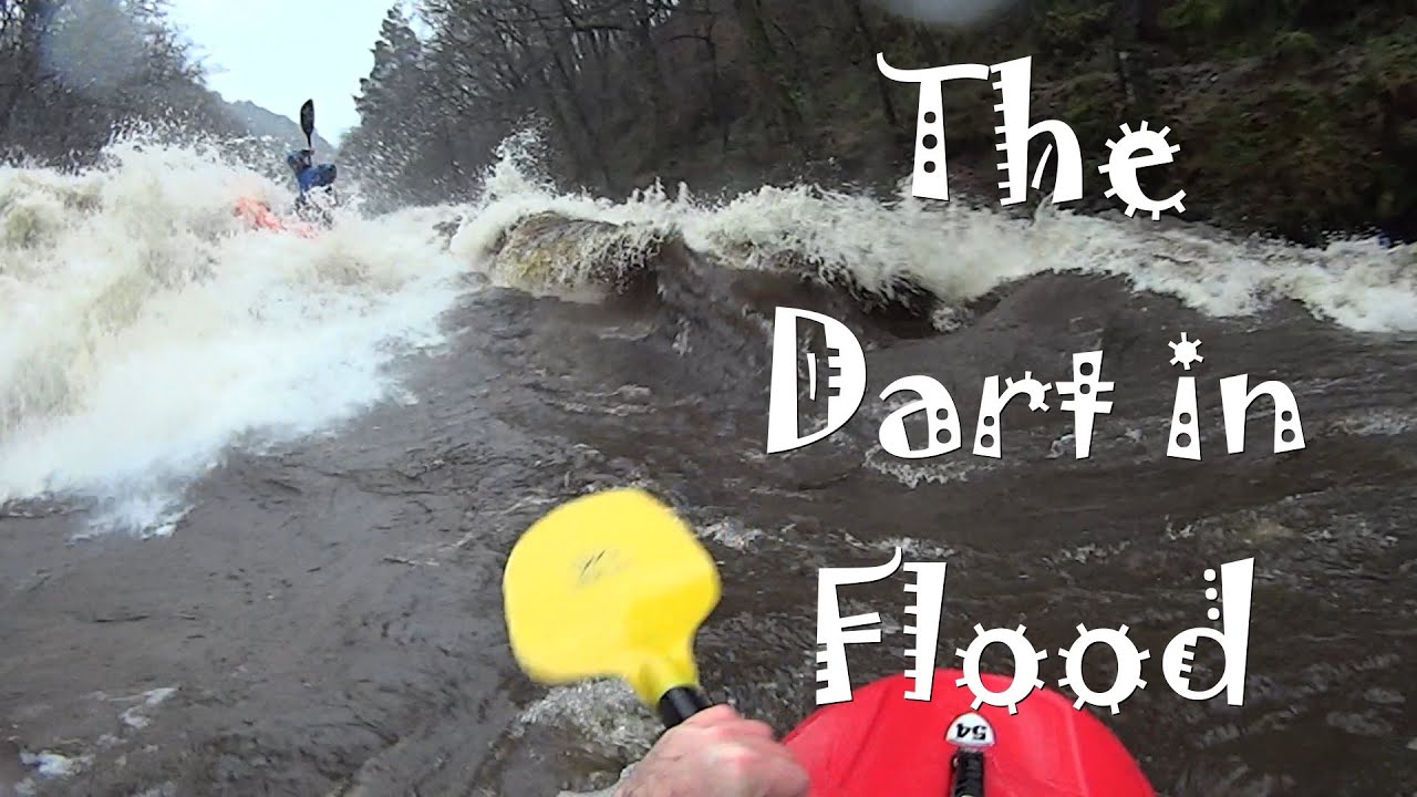 The joy of flood on the River Dart loop