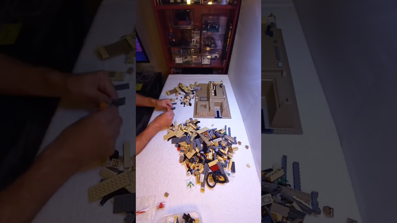 Lego 7327 - Scorpion Pyramid - Disassembly
