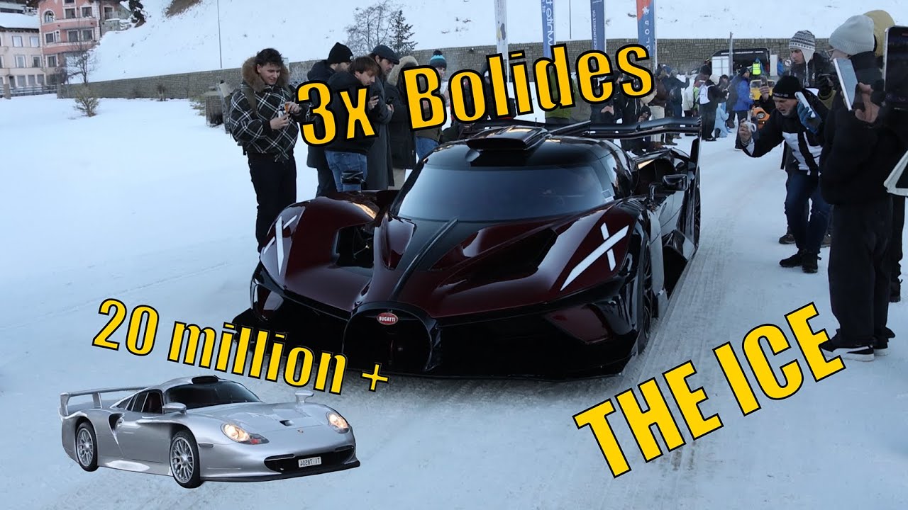 Most EXPENSIVE hypercars SLIDING on ICE!!
