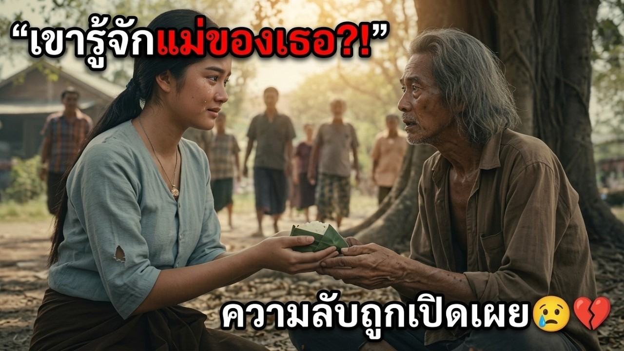 เด็กสาวยากจนป้อนข้าวให้ตาบ้าทุกวัน จนวันหนึ่งเขาเอ่ยชื่อแม่ของเธอ... น้ำตาซึม 😢💔