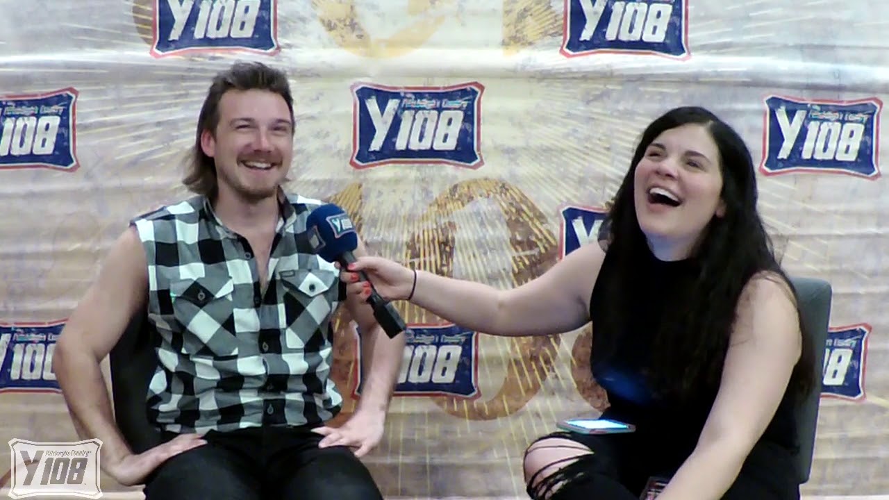 Morgan Wallen Chats with Maria at 8 Man Jam