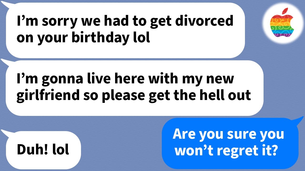【Apple】 My husband decided to divorce me for girl half his age [Compilation]