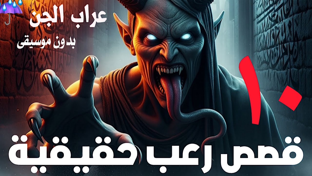أخطر 10 قصص رعب حقيقية هتسمعها قبل النوم بصوت مطر بدون موسيقى
