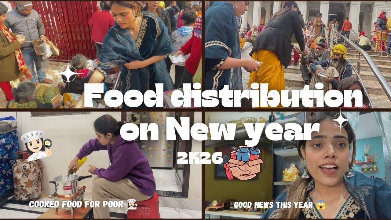 Food distribution among poors on New year 2k26 🍛🙏🏼♥️ “नए साल पर प्यार से परोसा गया भोजन” #ytshorts 