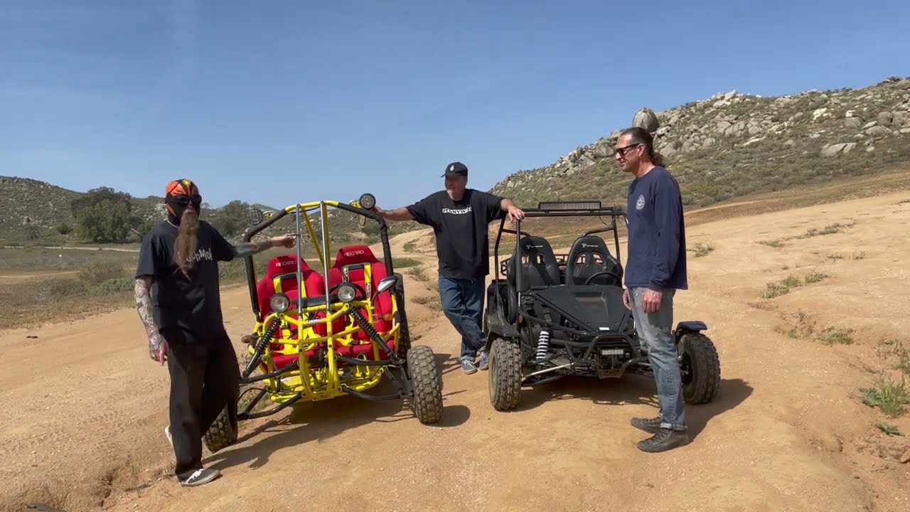 Tao Motor Baja Sport 200 & Targa 200 Off Road Torture Test part 1