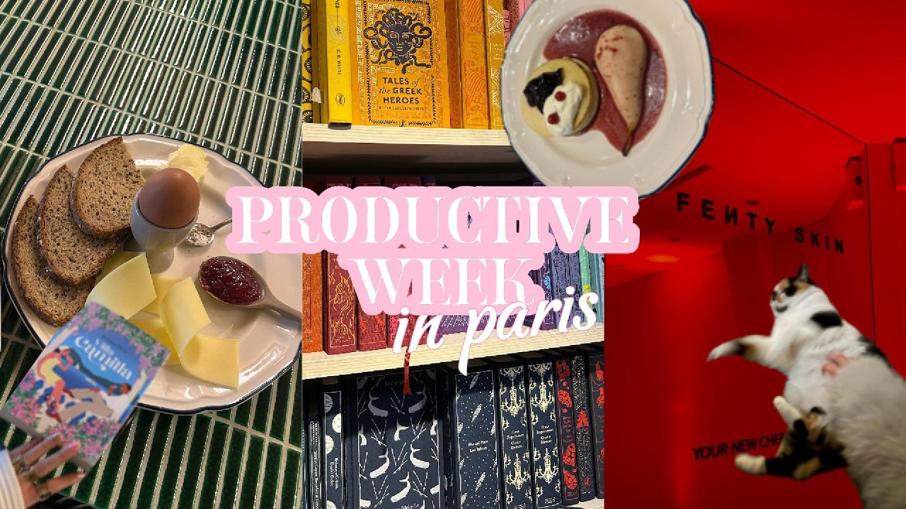 UNE SEMAINE PRODUCTIVE à paris : dynamo, brunch, lecture