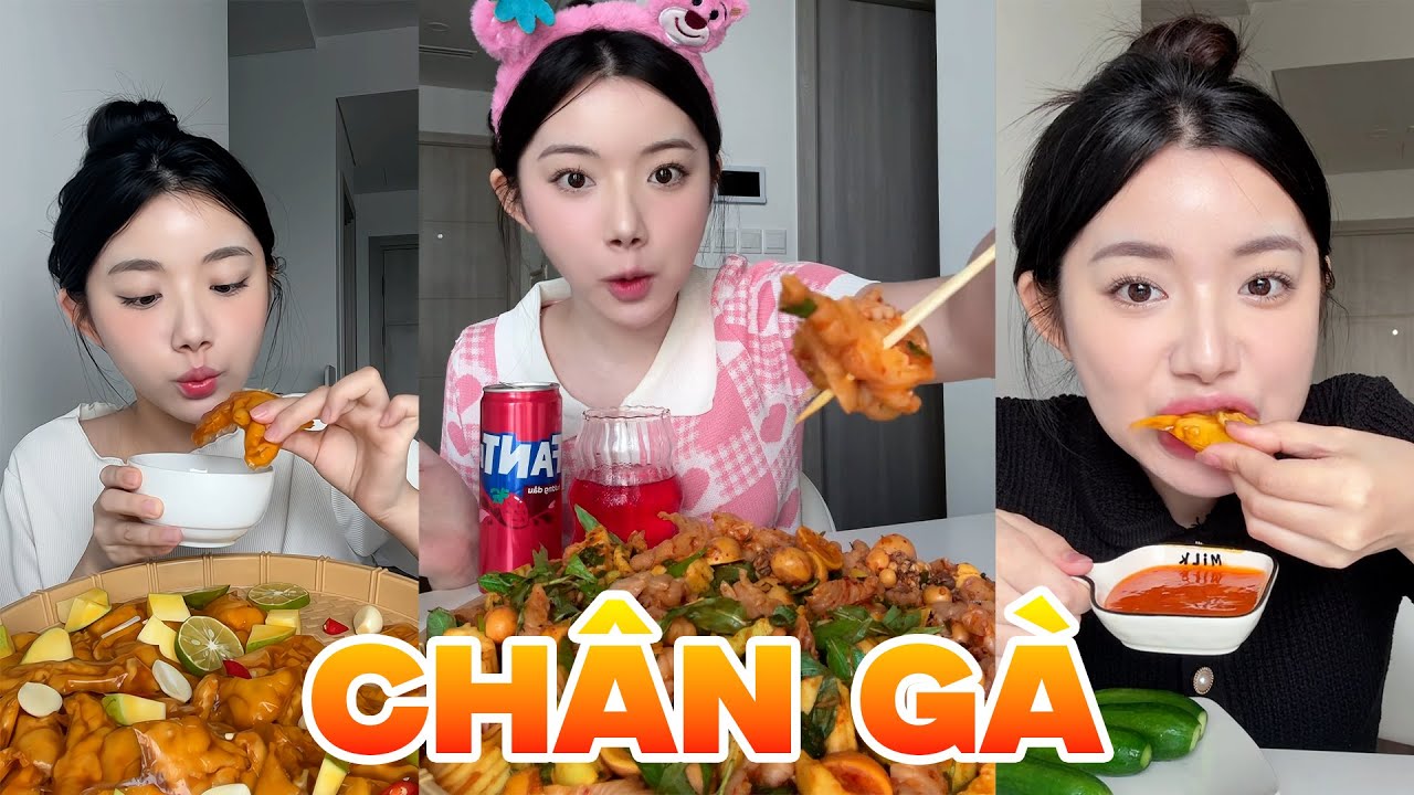 🔥 TỔNG HỢP MUKBANG CHÂN GÀ TÊ CAY | Ăn Là Ghiền – Cay Xé Lưỡi Cực Đã!