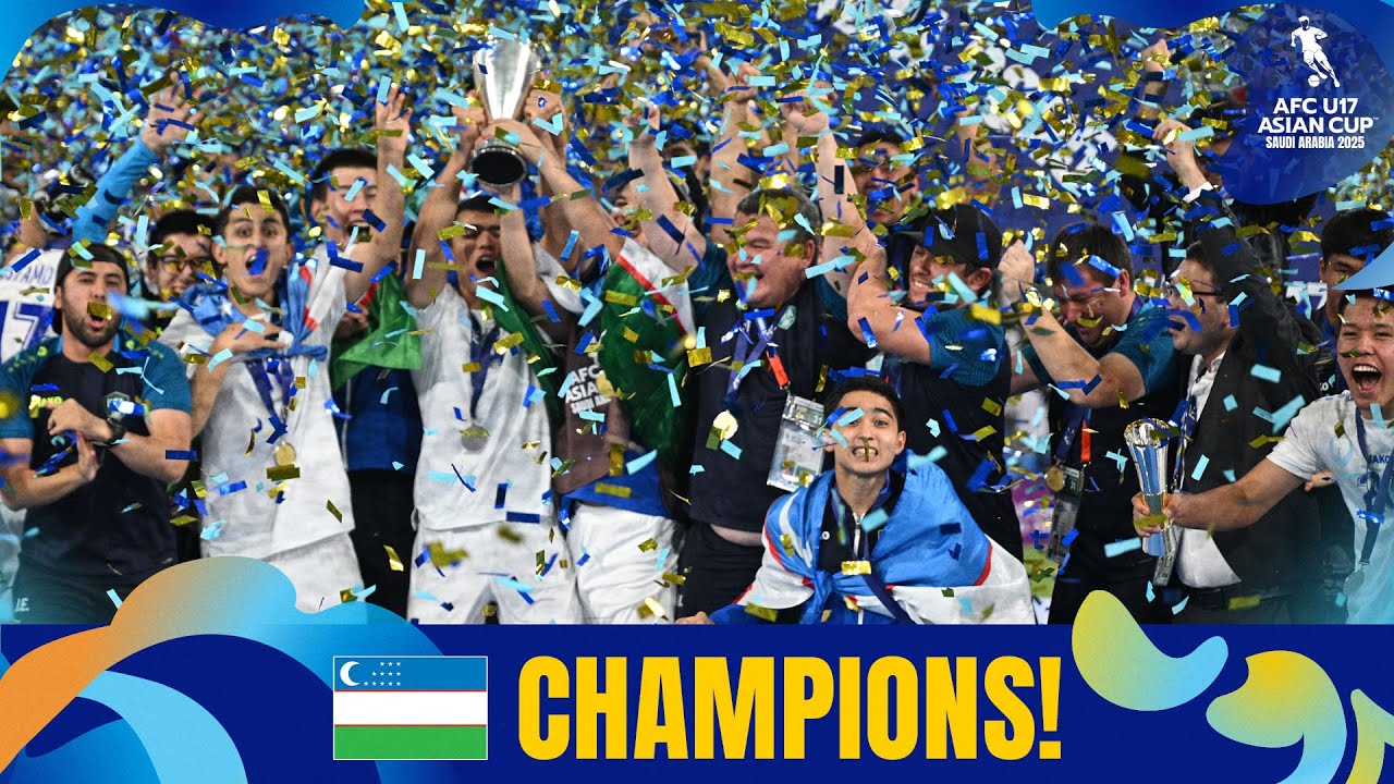 Uzbekistan are the Champions! | AFC U17 Asian Cup&trade; Saudi Arabia 2025