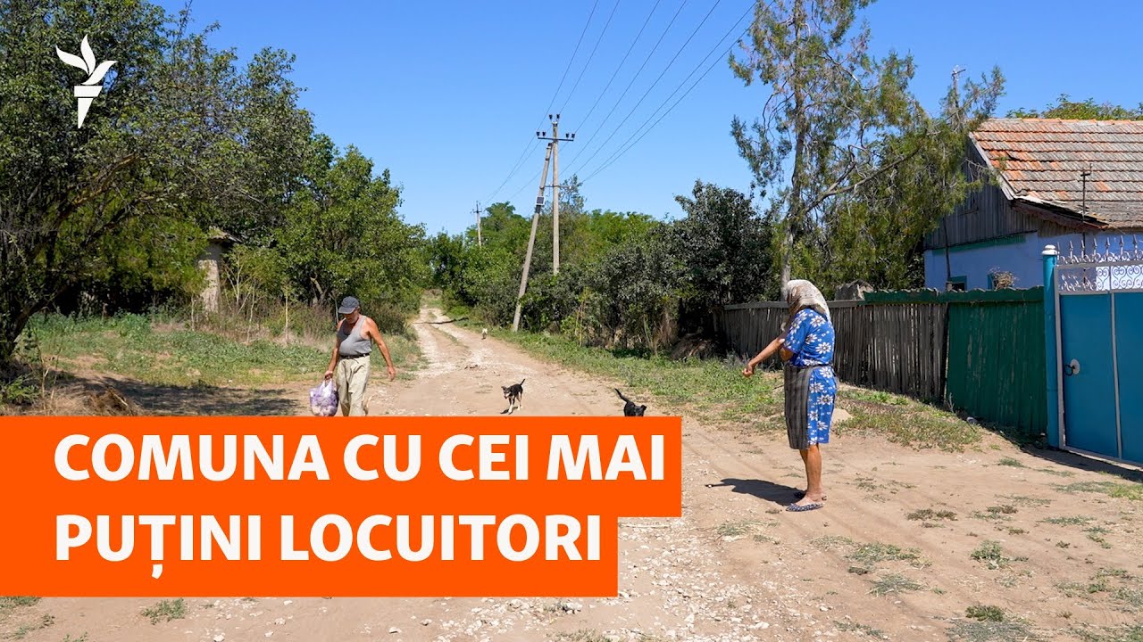 Comuna cu cei mai puțini locuitori