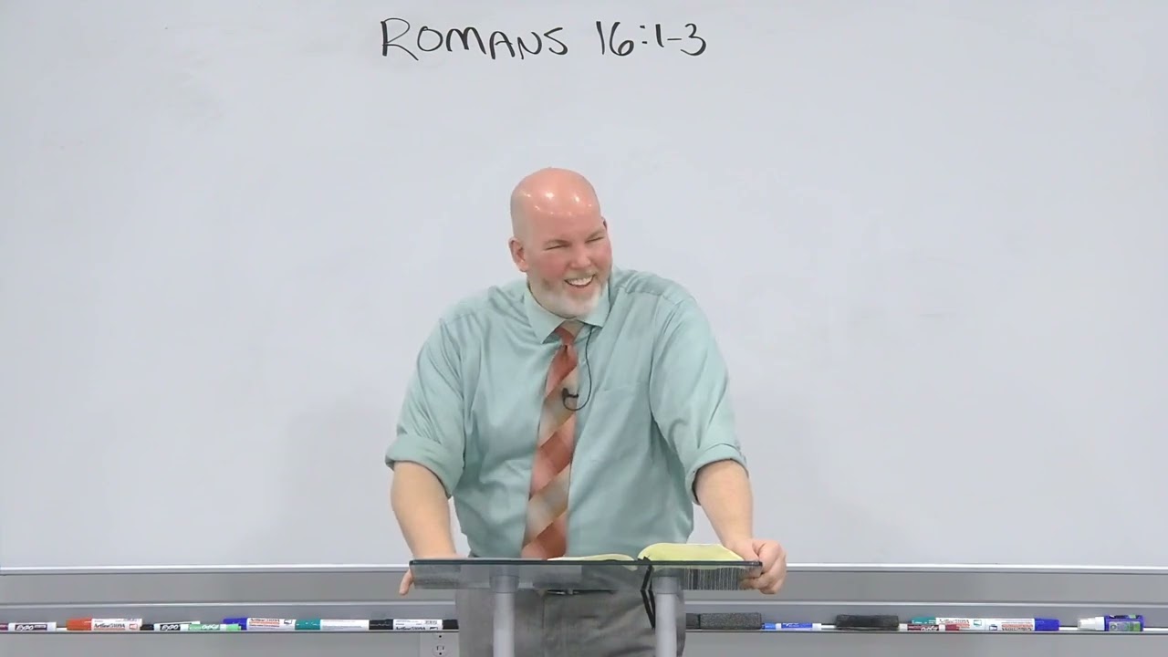 Romans 16:1-4 - Helpers In The Church