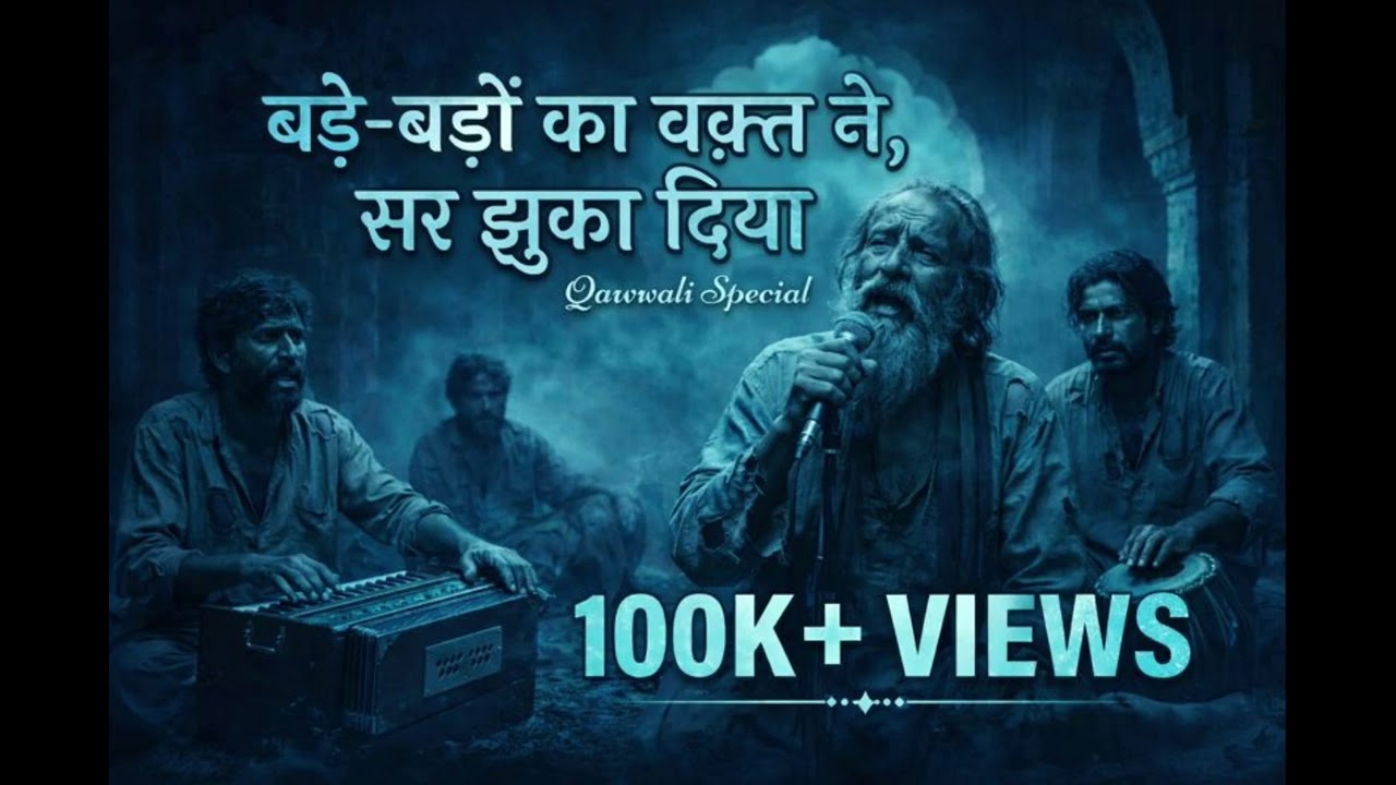 Bade Badon Ka Waqt Ne Sar Jhuka Diya | Heart Touching Qawwali | Waqt Ki Ahmiyat | Sufi song