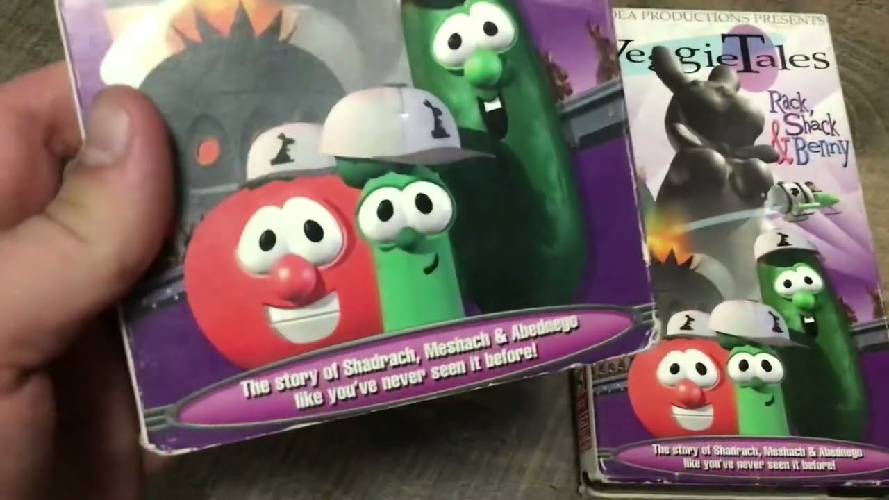 My VeggieTales VHS Collection: Early 90’s Releases (2023 Edition)