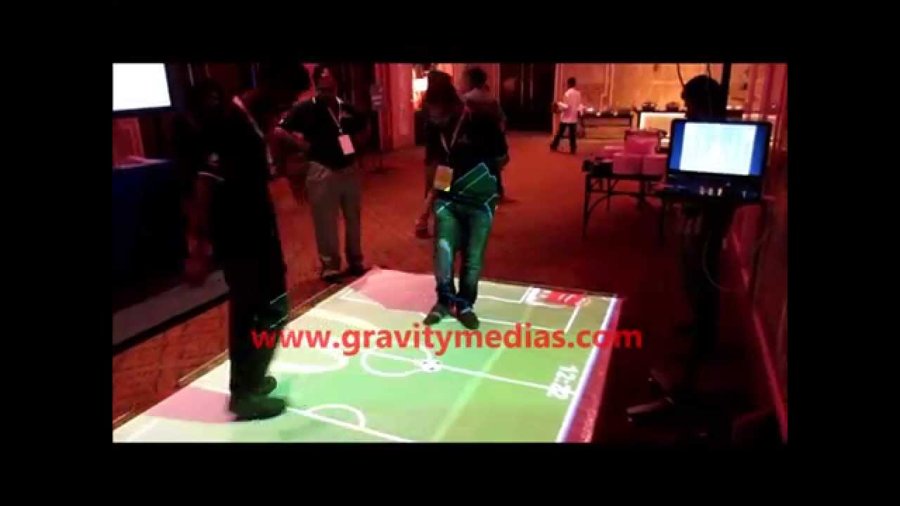 CHENNAI TAJ COROMANDEL AT VIRTUAL FOOT BALL GAMES FOR PAYPAL EVENT CELEBRATION INDIA CHENNAI