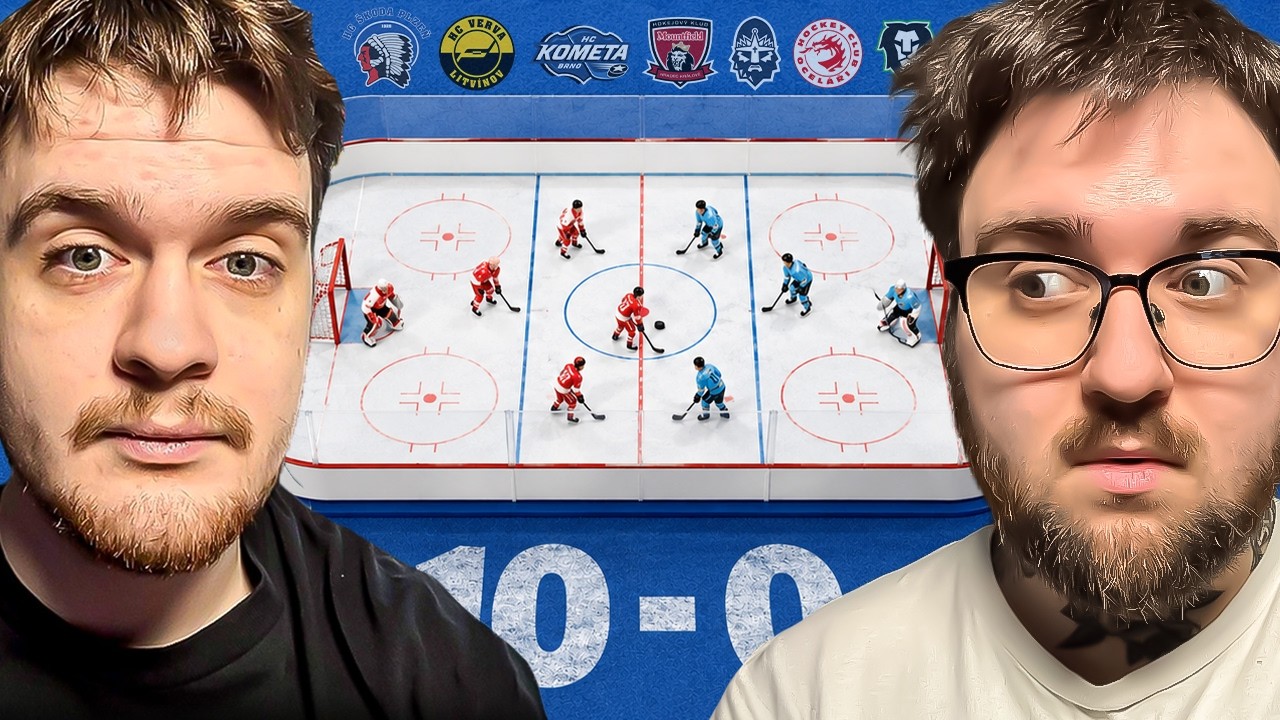 Extraliga, ale hrajeme pouze na mal&eacute;m hři&scaron;ti.. 😱