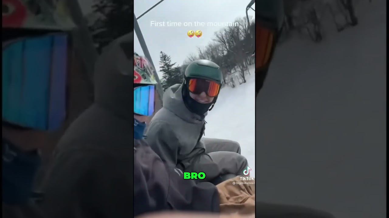 First Time Skiing Adventures