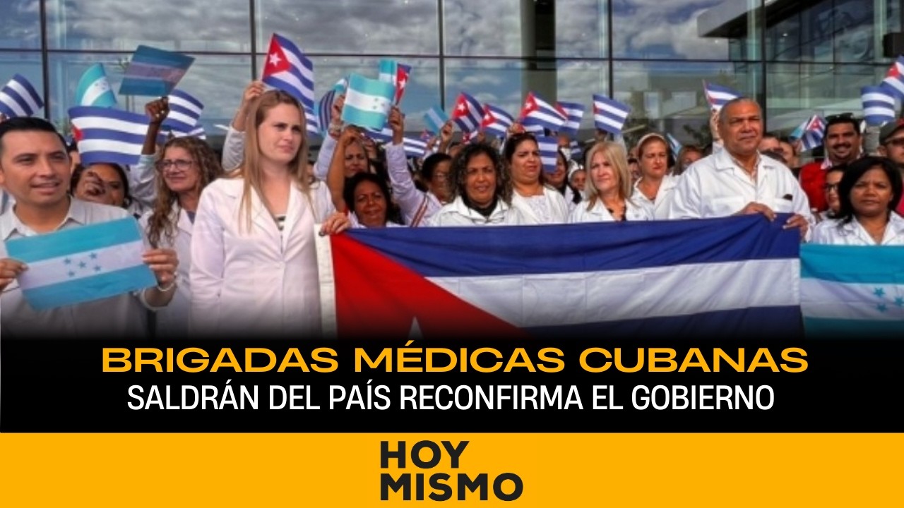 Brigadas médicas cubanas saldrán del país, reconfirma el gobierno
