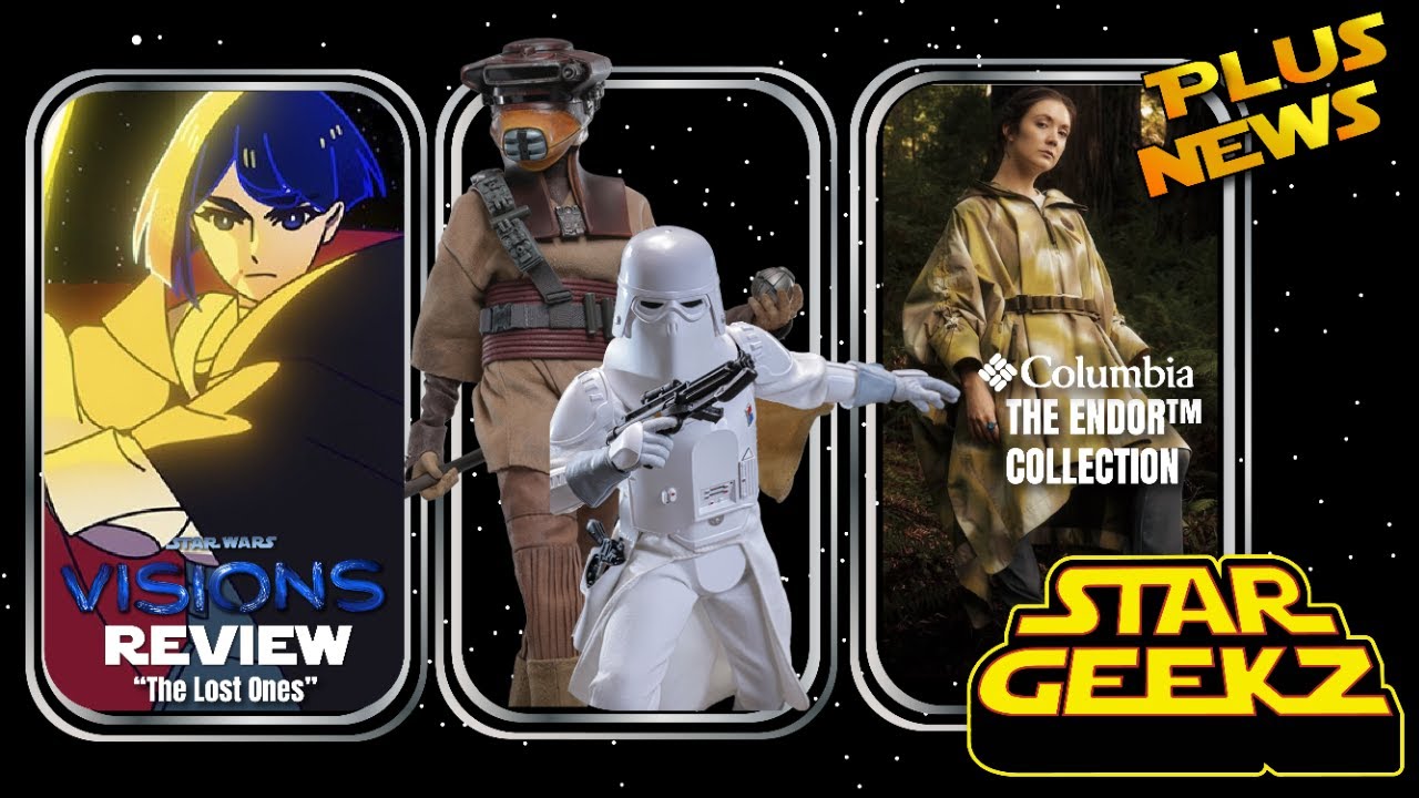 STAR WARS NEWS I HOT TOYS STAR WARS COLUMBIA COLLECTION PLUS STAR WARS VISIONS EP 6